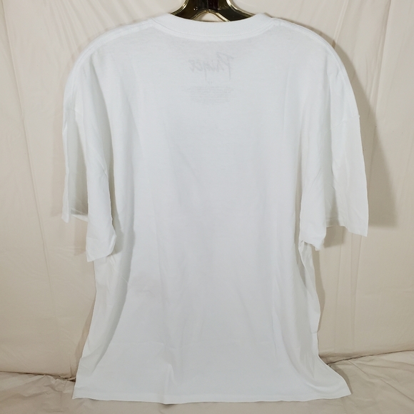 PRINCE Men Size 1X White T-Shirt New - Picture 4 of 4